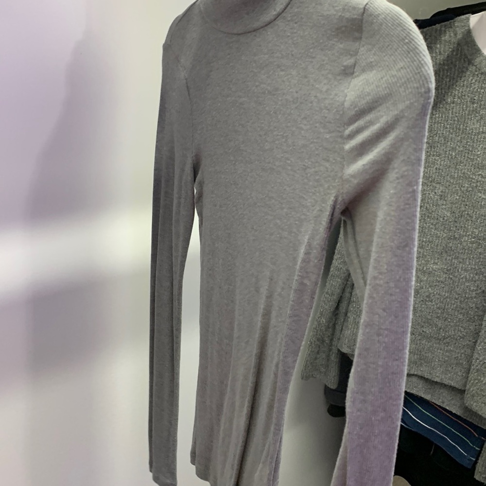grey turtle neck